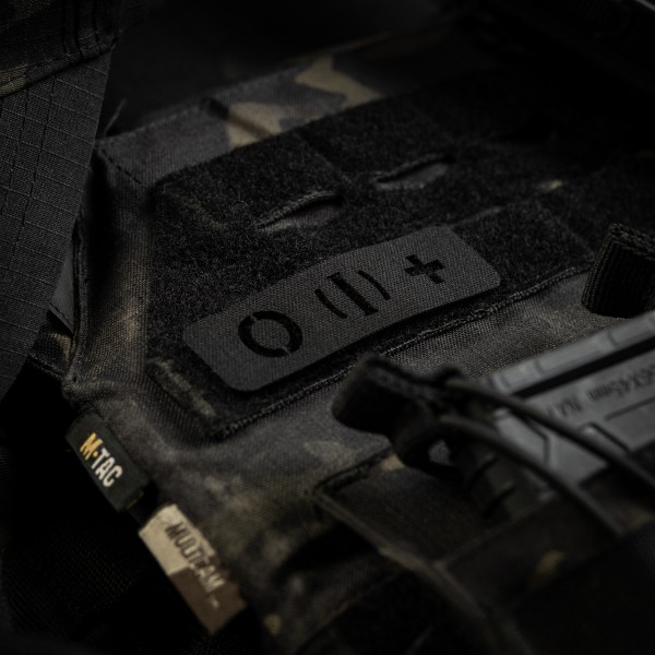 M-Tac нашивка группа крови O (I) + сквозная Laser Cut 25х80 Black - 58329402 M-Tac нашивка группа крови O (I) + сквозная Laser Cut 25х80 Black - 58329402