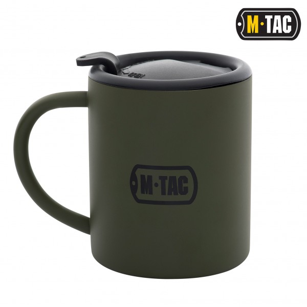 M-Tac термокружка 280 мл. с крышкой олива - 60009001