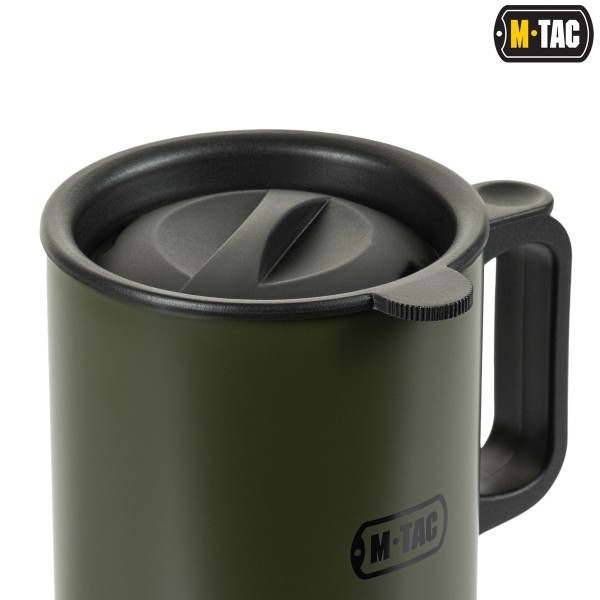 M-Tac термокружка 450 мл. з кришкою олива - 60010001 M-Tac термокружка 450 мл. з кришкою олива - 60010001