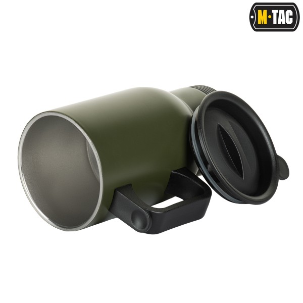 M-Tac термокружка 450 мл. з кришкою олива - 60010001 M-Tac термокружка 450 мл. з кришкою олива - 60010001