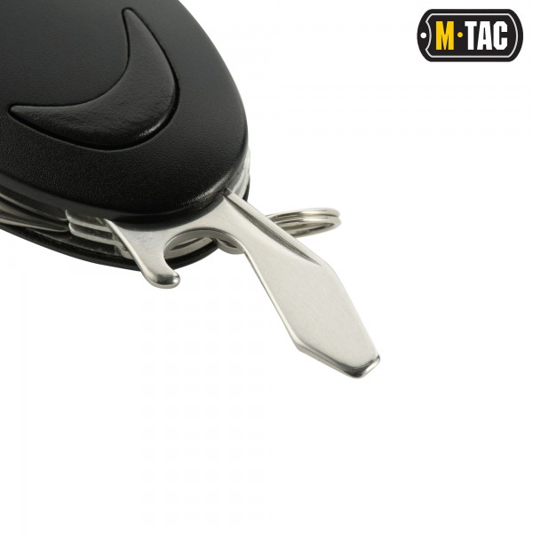 M-Tac ніж складний малий (7 інструм.) Steel/Black - 60017002