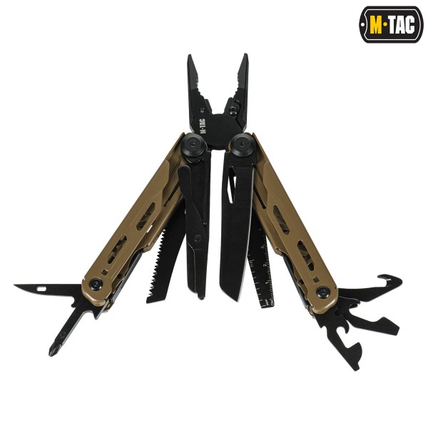 M-Tac мультитул Type 13 (5 інструментів) Brown/Black - 60017302
