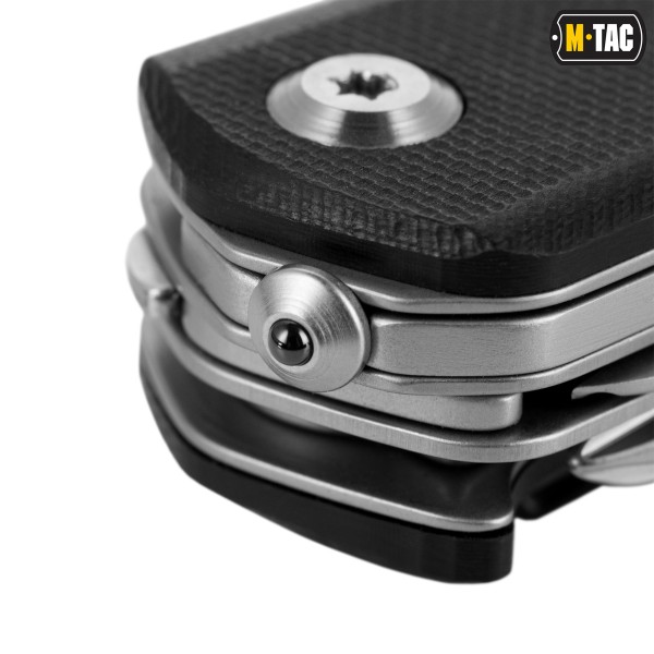 M-Tac ніж складаний Type 9 (6 інструментів) Black/Steel - 60081000 M-Tac ніж складаний Type 9 (6 інструментів) Black/Steel - 60081000