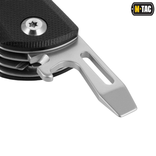 M-Tac ніж складаний Type 9 (6 інструментів) Black/Steel - 60081000 M-Tac ніж складаний Type 9 (6 інструментів) Black/Steel - 60081000