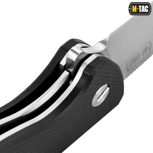M-Tac ніж складаний Type 11 Black/Steel - 60085211 M-Tac ніж складаний Type 11 Black/Steel - 60085211