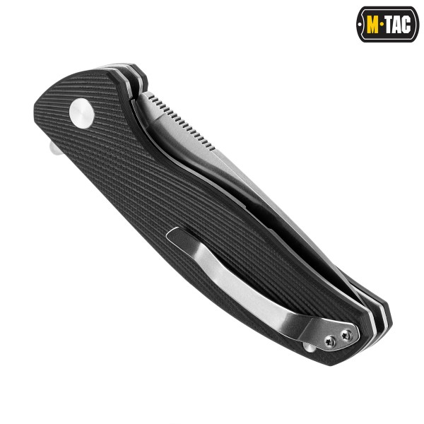 M-Tac ніж складаний Type 11 Black/Steel - 60085211 M-Tac ніж складаний Type 11 Black/Steel - 60085211