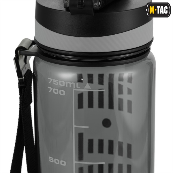 M-Tac бутилка для води сіра 750 мл - 60089111 M-Tac бутилка для води сіра 750 мл - 60089111
