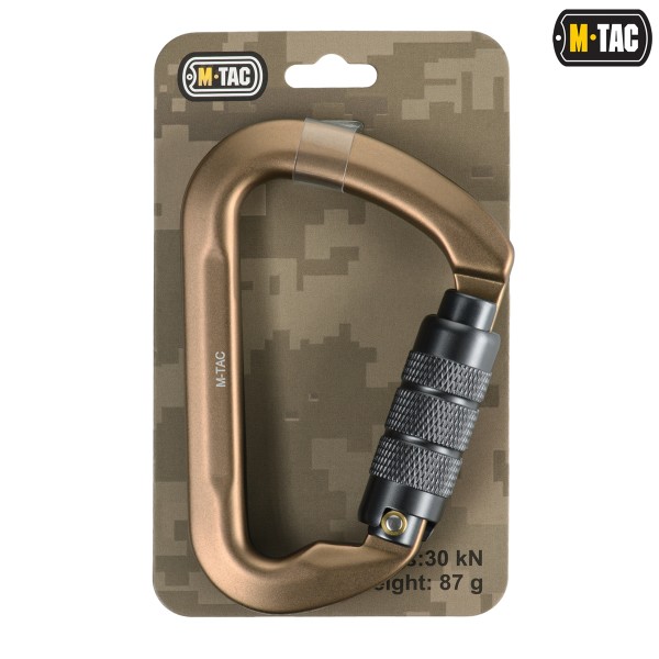 M-Tac карабін 10 см с байонетною муфтою Keylock Khaki - 60094004