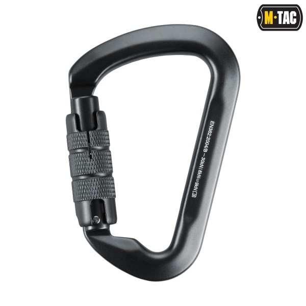 M-Tac карабін 10 см с байонетною муфтою Keylock Grey - 60094011 M-Tac карабін 10 см с байонетною муфтою Keylock Grey - 60094011