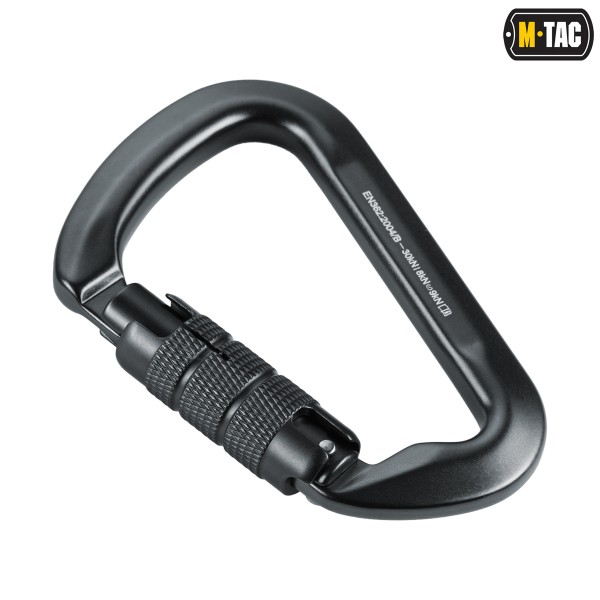 M-Tac карабін 10 см с байонетною муфтою Keylock Grey - 60094011 M-Tac карабін 10 см с байонетною муфтою Keylock Grey - 60094011