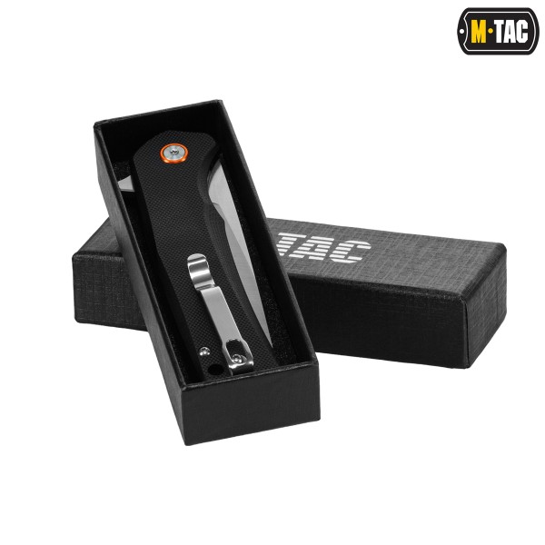 M-Tac ніж складний Type 16 Black/Steel - 60104011