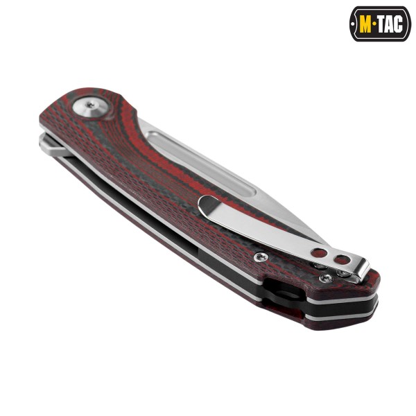 M-Tac ніж складний Type 19 Carbon/Red - 60107033 M-Tac ніж складний Type 19 Carbon/Red - 60107033