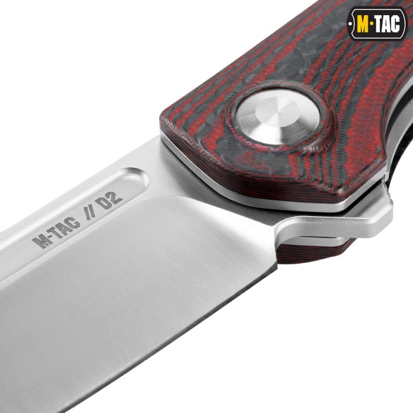 M-Tac ніж складний Type 19 Carbon/Red - 60107033 M-Tac ніж складний Type 19 Carbon/Red - 60107033