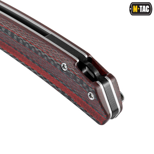M-Tac ніж складний Type 19 Carbon/Red - 60107033 M-Tac ніж складний Type 19 Carbon/Red - 60107033