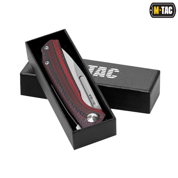 M-Tac ніж складний Type 19 Carbon/Red - 60107033 M-Tac ніж складний Type 19 Carbon/Red - 60107033