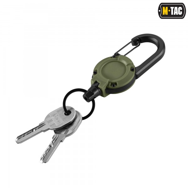 M-Tac карабин зі шнуром для ключів Olive - 60108001