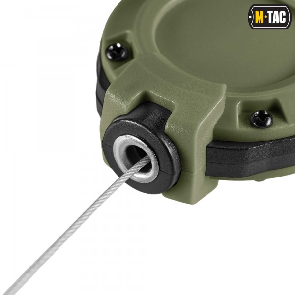 M-Tac карабин зі шнуром для ключів Olive - 60108001