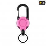 M-Tac карабин зі шнуром для ключів Pink