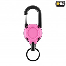 M-Tac карабин зі шнуром для ключів Pink