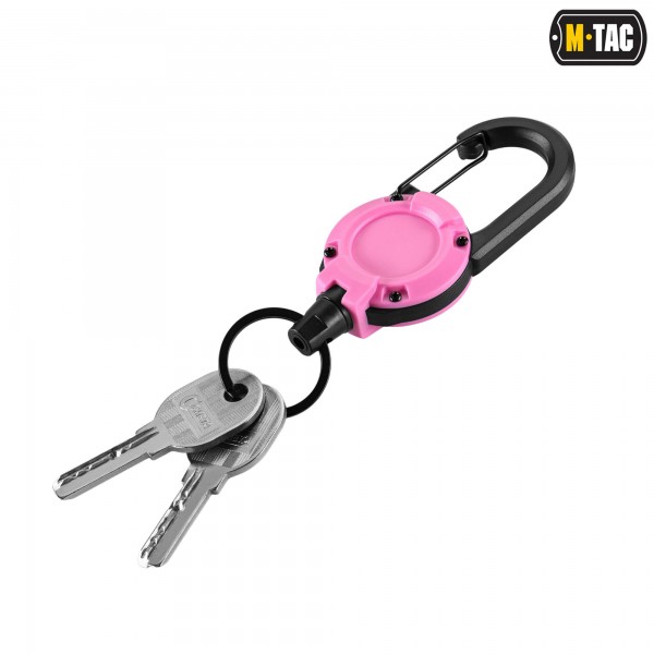 M-Tac карабин зі шнуром для ключів Pink - 60108072