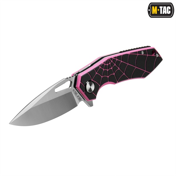 M-Tac нож складной Type 12 Spider Web Black/Pink - 60118211 M-Tac нож складной Type 12 Spider Web Black/Pink - 60118211