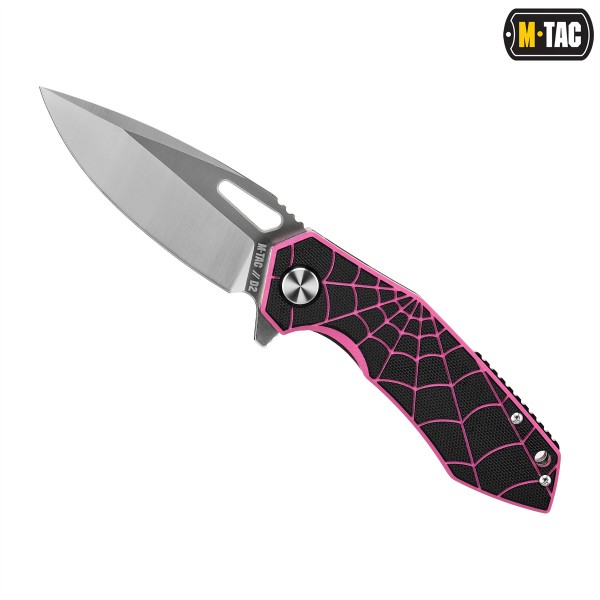 M-Tac нож складной Type 12 Spider Web Black/Pink - 60118211 M-Tac нож складной Type 12 Spider Web Black/Pink - 60118211