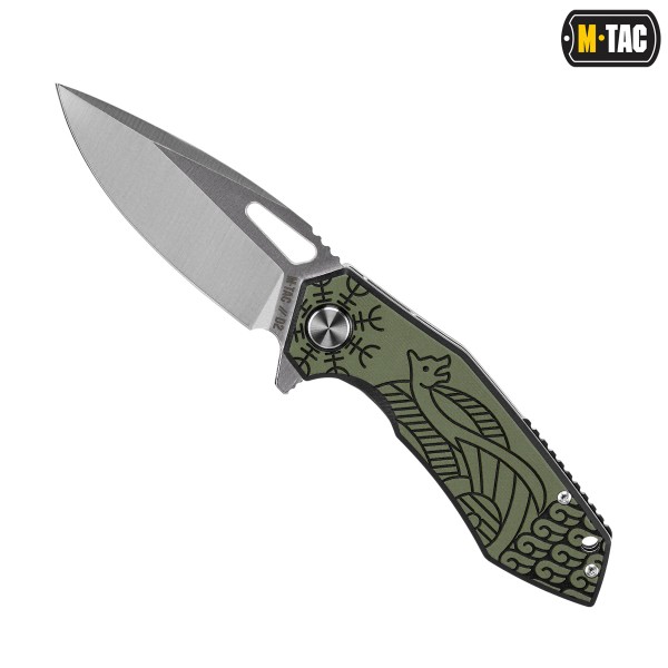 M-Tac нож складной Type 12 Scandinavian Black/Olive - 60120201 M-Tac нож складной Type 12 Scandinavian Black/Olive - 60120201