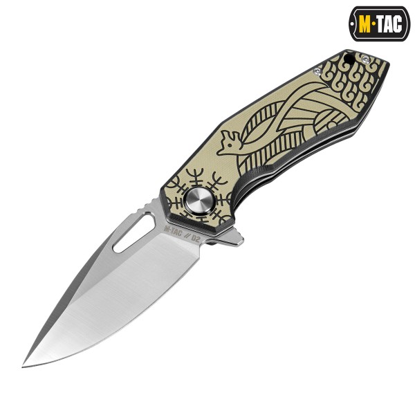 M-Tac ніж складний Type 12 Scandinavian Black/Sand - 60120205