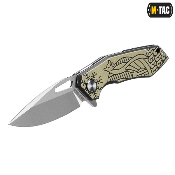 M-Tac ніж складний Type 12 Scandinavian Black/Sand - 60120205 M-Tac ніж складний Type 12 Scandinavian Black/Sand - 60120205