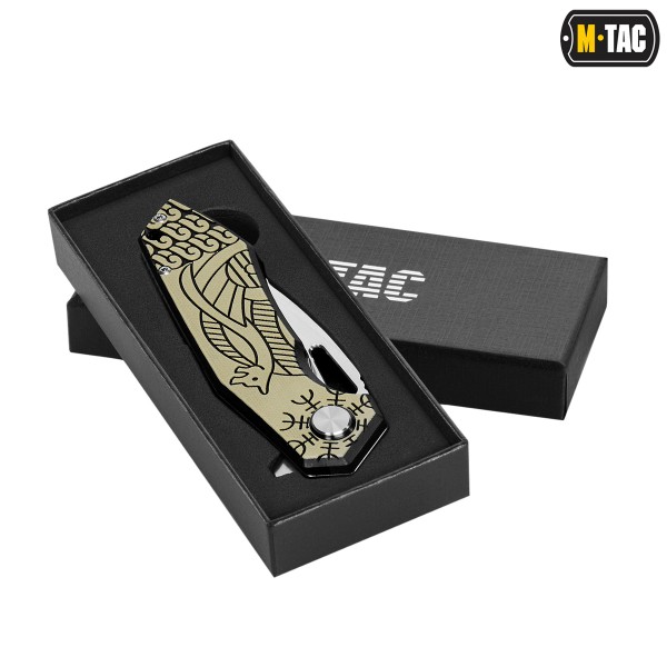 M-Tac ніж складний Type 12 Scandinavian Black/Sand - 60120205 M-Tac ніж складний Type 12 Scandinavian Black/Sand - 60120205