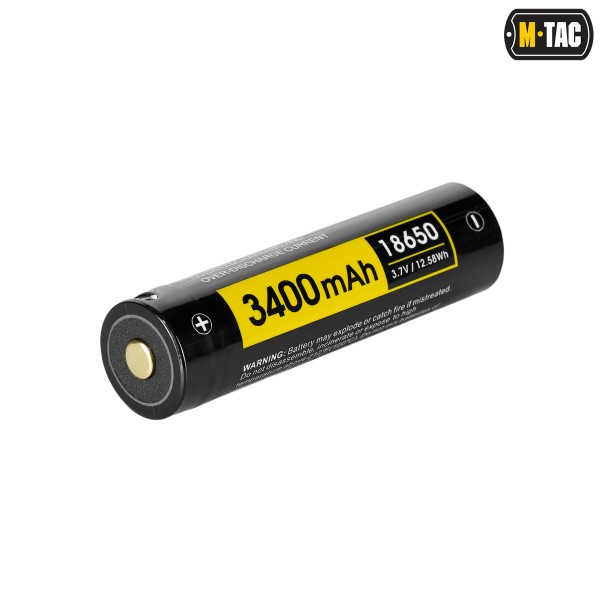 M-Tac аккумулятор 18650 3400 mah USB RC34 - 60126000 M-Tac аккумулятор 18650 3400 mah USB RC34 - 60126000