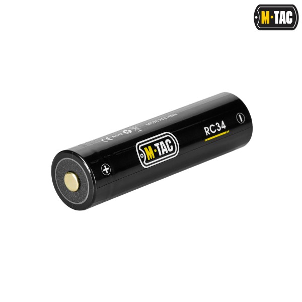 M-Tac аккумулятор 18650 3400 mah USB RC34 - 60126000 M-Tac аккумулятор 18650 3400 mah USB RC34 - 60126000