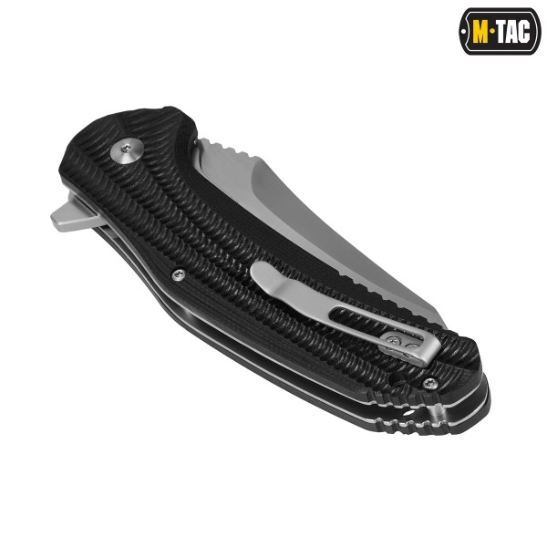 M-Tac ніж складний Type 21 Dragon skin Black/Steel - 60134011 M-Tac ніж складний Type 21 Dragon skin Black/Steel - 60134011