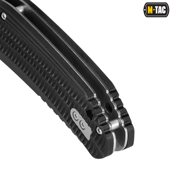 M-Tac ніж складний Type 21 Dragon skin Black/Steel - 60134011 M-Tac ніж складний Type 21 Dragon skin Black/Steel - 60134011