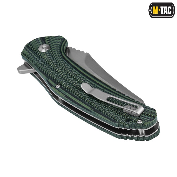 M-Tac ніж складний Type 21 Dragon skin Black/Olive - 60134201 M-Tac ніж складний Type 21 Dragon skin Black/Olive - 60134201