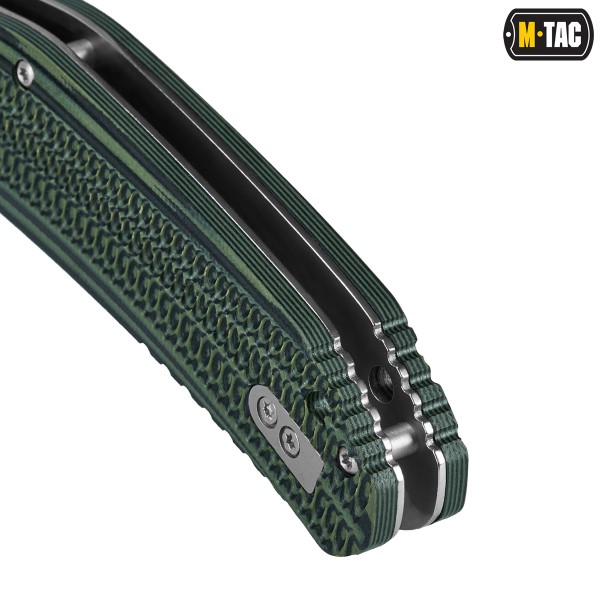 M-Tac ніж складний Type 21 Dragon skin Black/Olive - 60134201 M-Tac ніж складний Type 21 Dragon skin Black/Olive - 60134201
