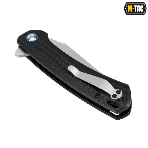 M-Tac ніж складний Type 23 Black/Steel - 60136011 M-Tac ніж складний Type 23 Black/Steel - 60136011