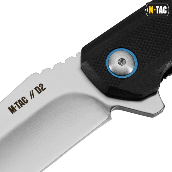 M-Tac ніж складний Type 23 Black/Steel - 60136011 M-Tac ніж складний Type 23 Black/Steel - 60136011