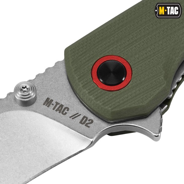M-Tac ніж складний Type 35 Olive/Stonewash - 60141111 M-Tac ніж складний Type 35 Olive/Stonewash - 60141111