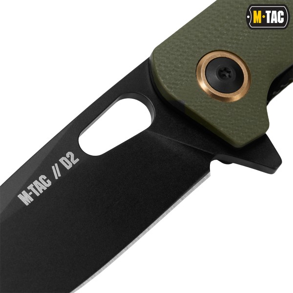 M-Tac ніж складний Type 32 Olive/Black - 60145102 M-Tac ніж складний Type 32 Olive/Black - 60145102
