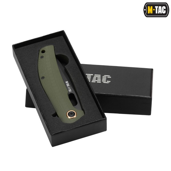 M-Tac ніж складний Type 32 Olive/Black - 60145102 M-Tac ніж складний Type 32 Olive/Black - 60145102