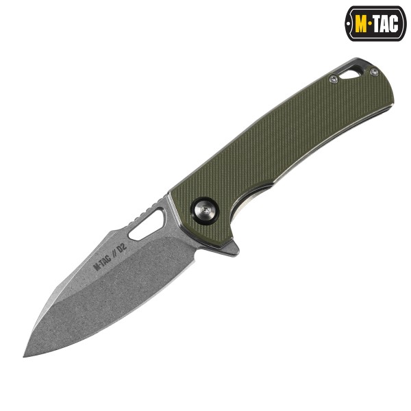 M-Tac ніж складний Type 31 Olive/Stonewash - 60146111