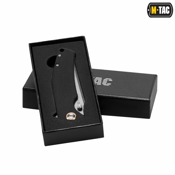 M-Tac ніж складний Type 30 Black/Stonewash - 60147211 M-Tac ніж складний Type 30 Black/Stonewash - 60147211