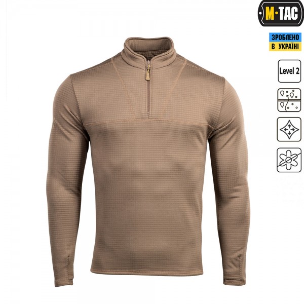 M-Tac термосорочка фліс Delta Level 2 Coyote Brown - 70002017