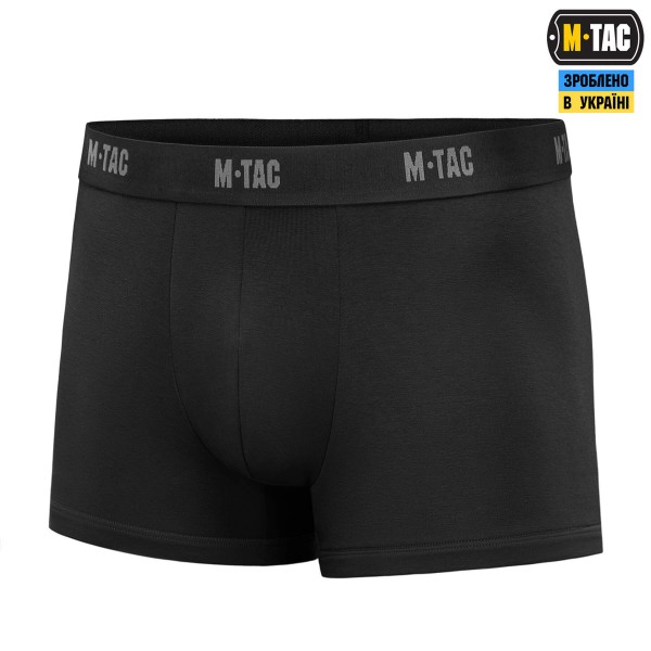 M-Tac труси Men Cotton Stretch Boxer Briefs Black - 70029002-S