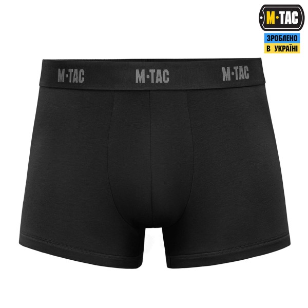 M-Tac труси Men Cotton Stretch Boxer Briefs Black - 70029002-S