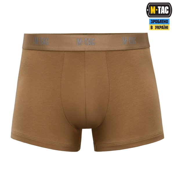 M-Tac труси Men Cotton Stretch Boxer Briefs Coyote Brown - 70029017-XS M-Tac труси Men Cotton Stretch Boxer Briefs Coyote Brown - 70029017-XS
