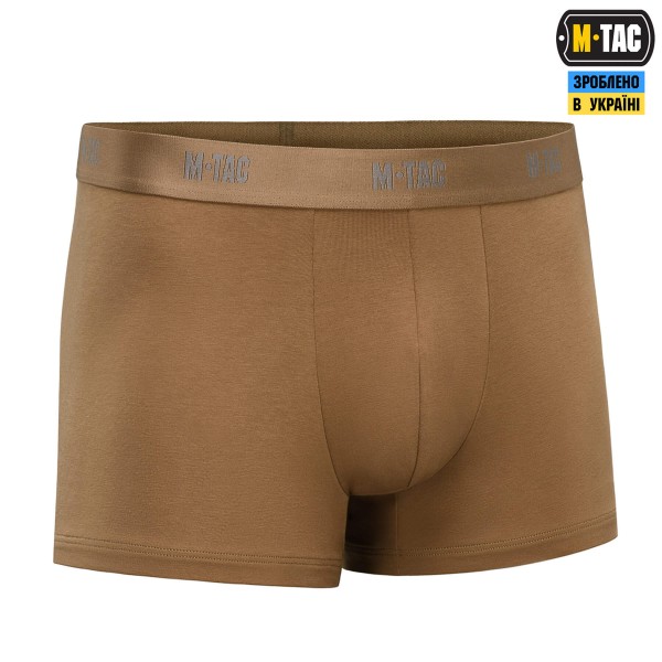 M-Tac труси Men Cotton Stretch Boxer Briefs Coyote Brown - 70029017-XS M-Tac труси Men Cotton Stretch Boxer Briefs Coyote Brown - 70029017-XS