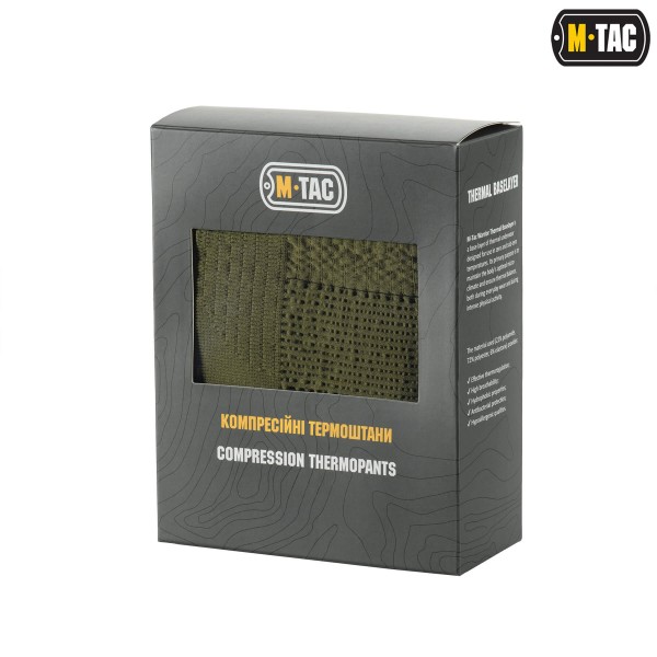 M-Tac термоштани компресійні Ranger Green/Dark Grey - 70035023-S