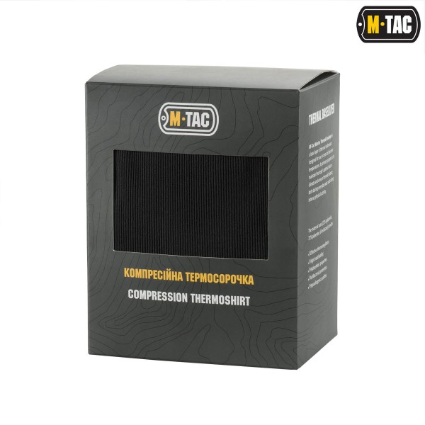 M-Tac термосорочка компресійна Black/Dark Grey - 70036002-S